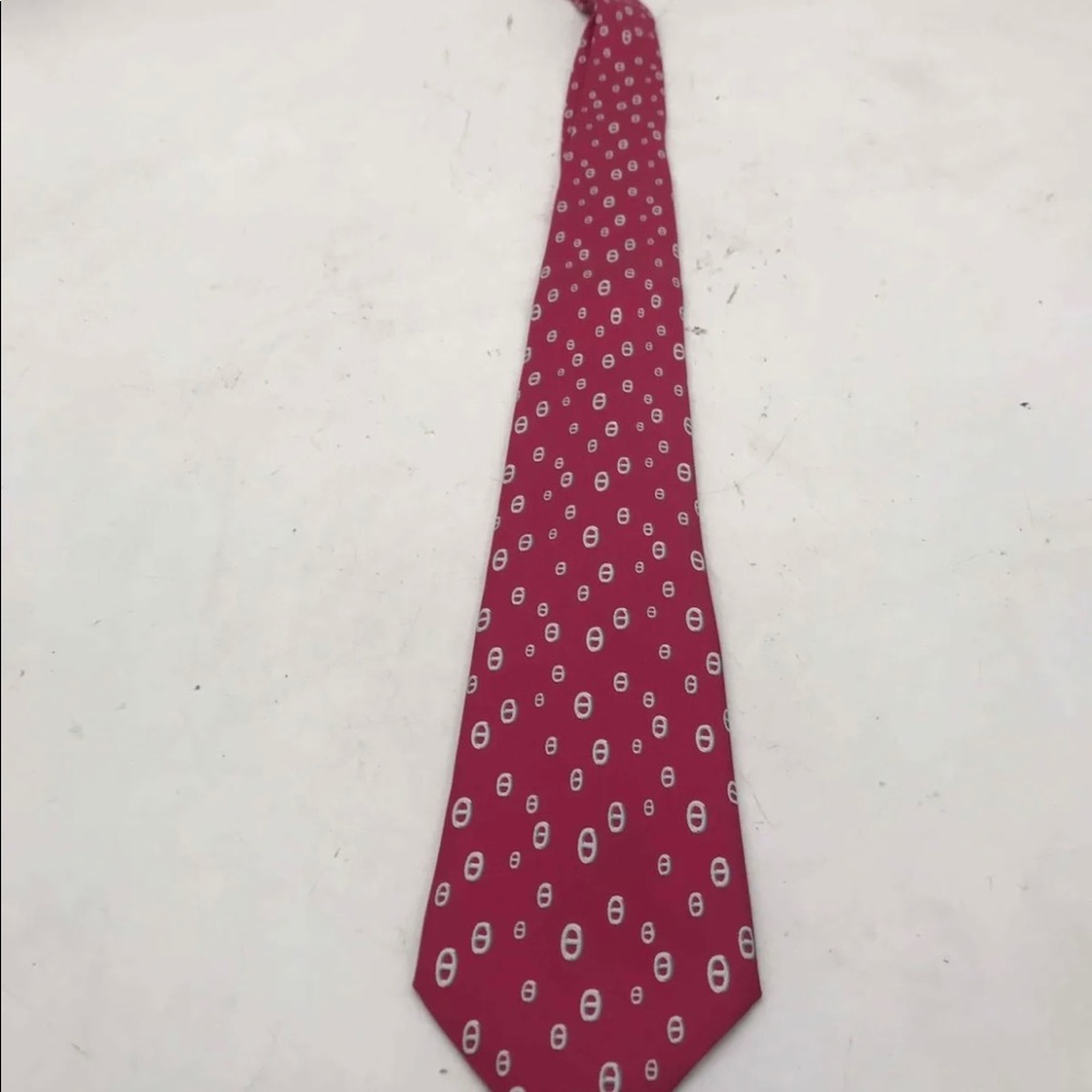 HERMES Men's Silk NECKTIE Tie 100% silk authentic.￼ - Picture 4 of 6